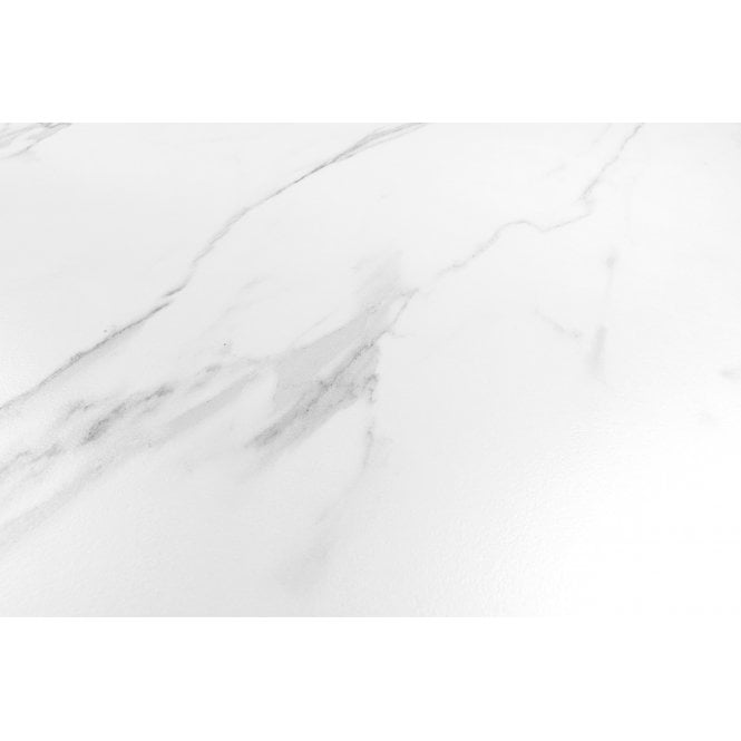 Carrara White Matt Marble Effect Rectified Porcelain 60cm x 60cm Wall & Floor Tile