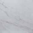 Carrera White Marble Effect Large Polished Porcelain Floor Tile 80cm x 80cm