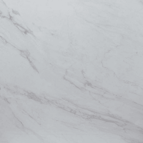 Carrera White Marble Effect Large Polished Porcelain Floor Tile 80cm x 80cm