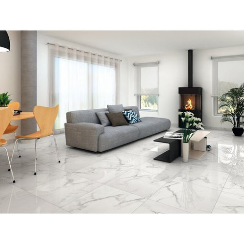 Casablanca Marble Rectified Polished 60cm x 120cm Wall & Floor Tile