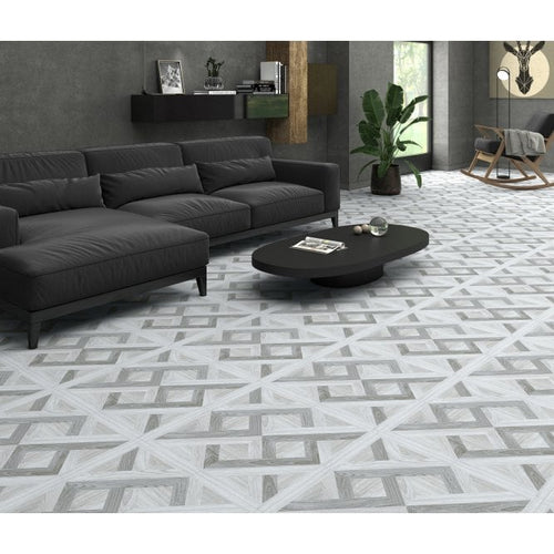 Cassano Grey Matt 60cm x 60cm Wall and Floor Tile