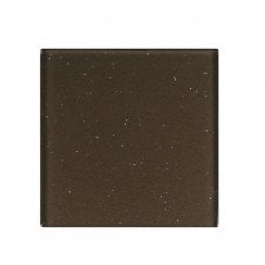Cedar Sparkle Brown 10cm x 10cm Glass Wall Tile