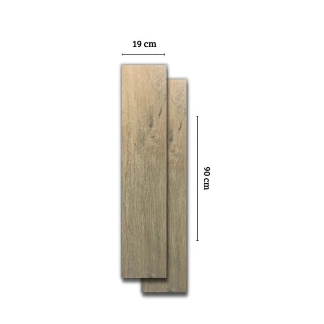 Cedro Ambar 19cm x 90cm Wall & Floor Tile