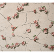 Cemented Floral Coral Wall Paper