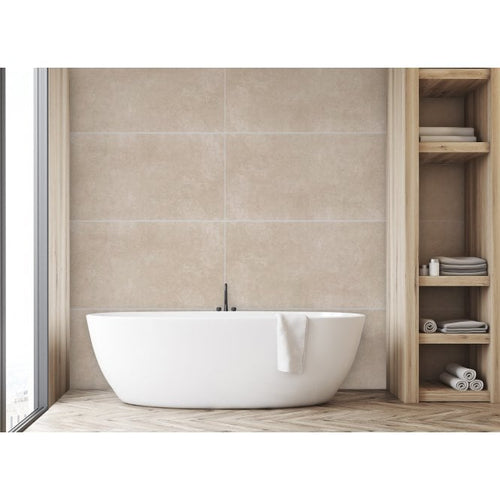 Cementino Ivory Matt 30cm x 60cm Wall & Floor Tile