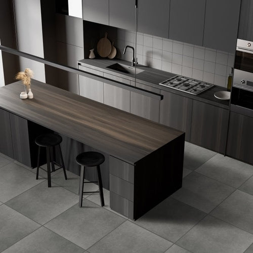 Cementino Light Grey Matt 80cm x 80cm Wall and Floor Tile
