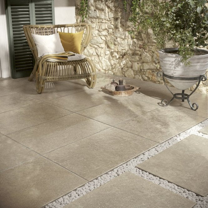 Italian Design Chantilly Beige 60cm x 90cm 2cm Slab Tiles