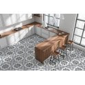Chateau Blue 45cm x 45cm Wall & Floor Tile