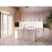 Chateau Rose 45cm x 45cm Wall & Floor Tile