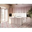 Chateau Rose 45cm x 45cm Wall & Floor Tile