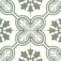 Chateau Vert 45cm x 45cm Wall & Floor Tile