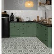 Chateau Vert 45cm x 45cm Wall & Floor Tile
