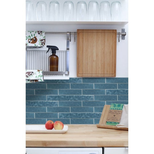 Chelsea Blue 5cm x 40cm Wall Tile