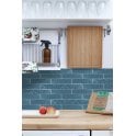 Chelsea Blue 5cm x 40cm Wall Tile