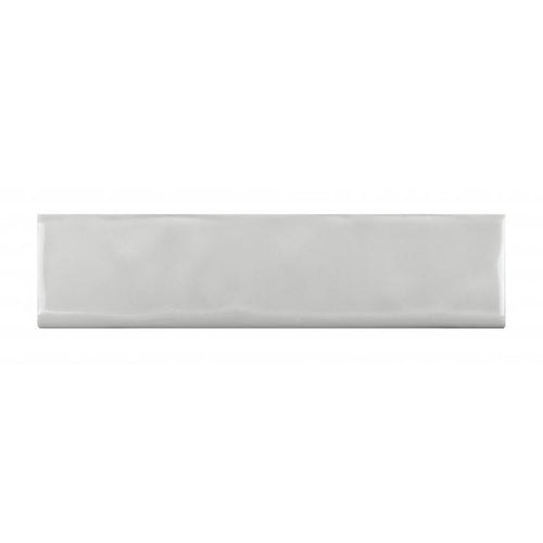 Chelsea Smoke Grey 5cm x 20cm Bullnose Tile