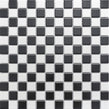 Chessboard Black and White Matt (2.3cm x 2.3cm) 30cm x 30cm Mosaic Tile