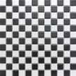 Chessboard Black and White Matt (2.3cm x 2.3cm) 30cm x 30cm Mosaic Tile