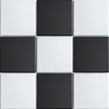 Chessboard Glossy 30.6cm x 30.6cm (9.7cm x 9.7cm) Mosaic Tile