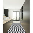 Chessboard Glossy 30.6cm x 30.6cm (9.7cm x 9.7cm) Mosaic Tile