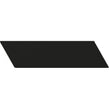 Equipe Chevron Black Right 18.6 x 5.2cm Wall Tile PER BOX