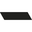 Equipe Chevron Black Right 18.6 x 5.2cm Wall Tile PER BOX