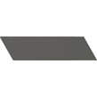 Equipe Chevron Dark Grey Right 18.6 x 5.2cm Wall Tile PER BOX