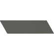 Equipe Chevron Dark Grey Right 18.6 x 5.2cm Wall Tile PER BOX