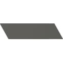 Equipe Chevron Dark Grey Right 18.6 x 5.2cm Wall Tile PER BOX