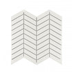 Chevron Gloss White 28.85cm x 30.25cm (2.3cm x 8.5cm) Mosaic Tile