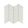 Chevron Gloss White 28.85cm x 30.25cm (2.3cm x 8.5cm) Mosaic Tile