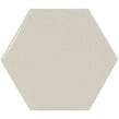 Equipe Chevron Hexagon Greige 12.4cm x 10.7cm Wall Tile (Box Deal)