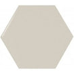 Equipe Chevron Hexagon Greige 12.4cm x 10.7cm Wall Tile (Box Deal)