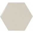 Equipe Chevron Hexagon Greige 12.4cm x 10.7cm Wall Tile (Box Deal)