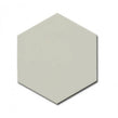 Equipe Chevron Hexagon Light Grey 12.4cm x 10.7cm Wall Tile (Box Deal)