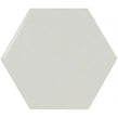 Equipe Chevron Hexagon Mint 12.4cm x 10.7cm Wall Tile (Box Deal)