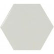 Equipe Chevron Hexagon Mint 12.4cm x 10.7cm Wall Tile (Box Deal)