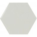 Equipe Chevron Hexagon Mint 12.4cm x 10.7cm Wall Tile (Box Deal)