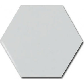 Equipe Chevron Hexagon Sky Blue 12.4cm x 10.7cm Wall Tile (Box Deal)