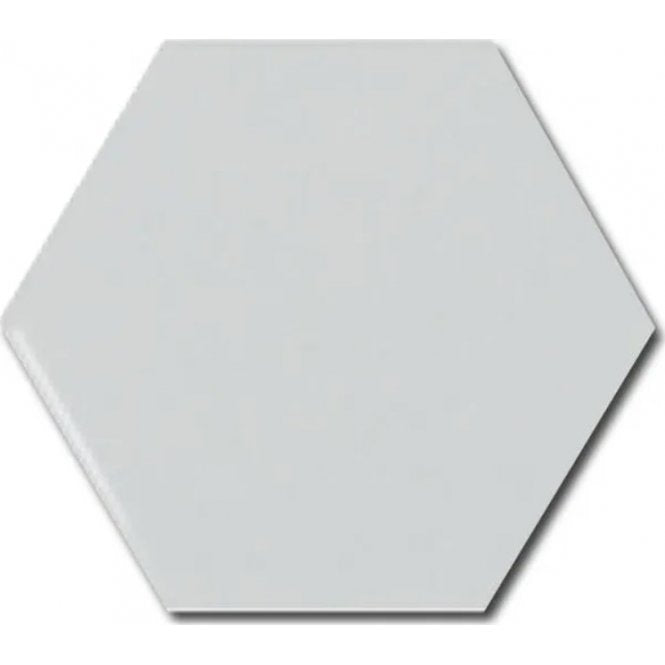Equipe Chevron Hexagon Sky Blue 12.4cm x 10.7cm Wall Tile (Box Deal)