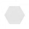 Equipe Chevron Hexagon White 12.4cm x 10.7cm Wall Tile (Box Deal)