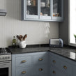 Equipe Chevron Light Grey Right 18.6 x 5.2cm Wall Tile PER BOX