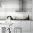 Equipe Chevron Mint Left 18.6 x 5.2cm Wall Tile PER BOX