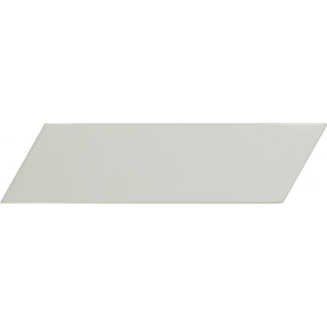 Equipe Chevron Mint Left 18.6 x 5.2cm Wall Tile PER BOX