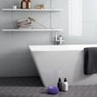 Equipe Chevron Sky Blue Right 18.6 x 5.2cm Wall Tile PER BOX