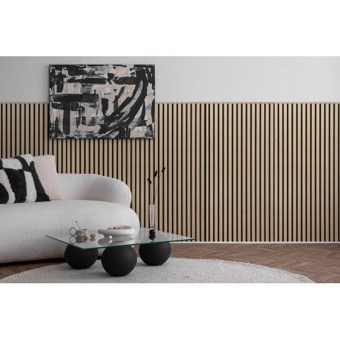 Classic Oak Acoustic Wood Panel 120cm x 60cm x 21mm