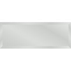 Clear Mirror Glass 7.5cm x 20cm Wall Tile