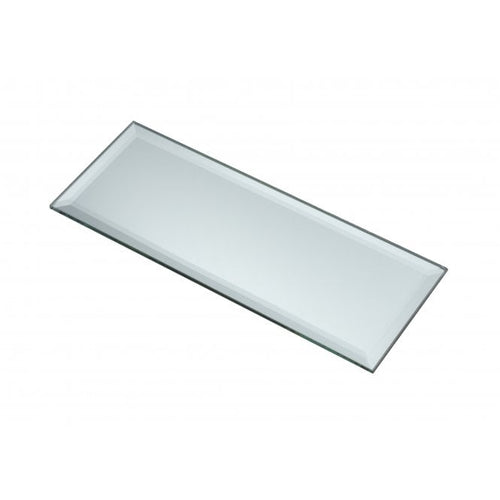 Clear Mirror Glass 7.5cm x 20cm Wall Tile