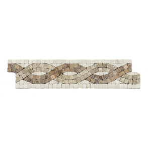 Heckstream Cleopatra Stone 7cm x 30cm Border Tile