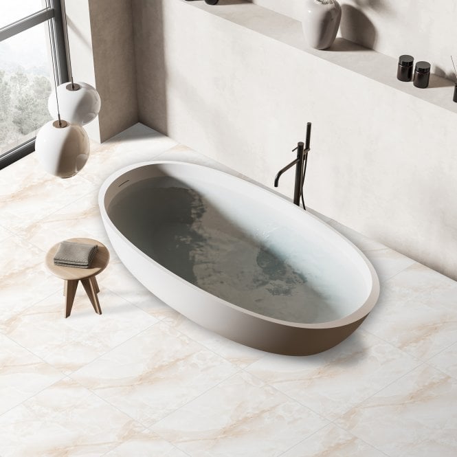 Cloud Onyx Beige 80cm x 80cm Floor Tile