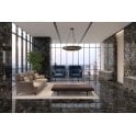 Cobalt Galaxy Onyx Polished 60cm x 60cm Wall and Floor Tile